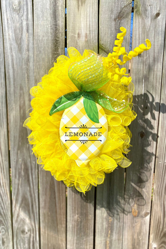 Summertime Lemonade Wreath