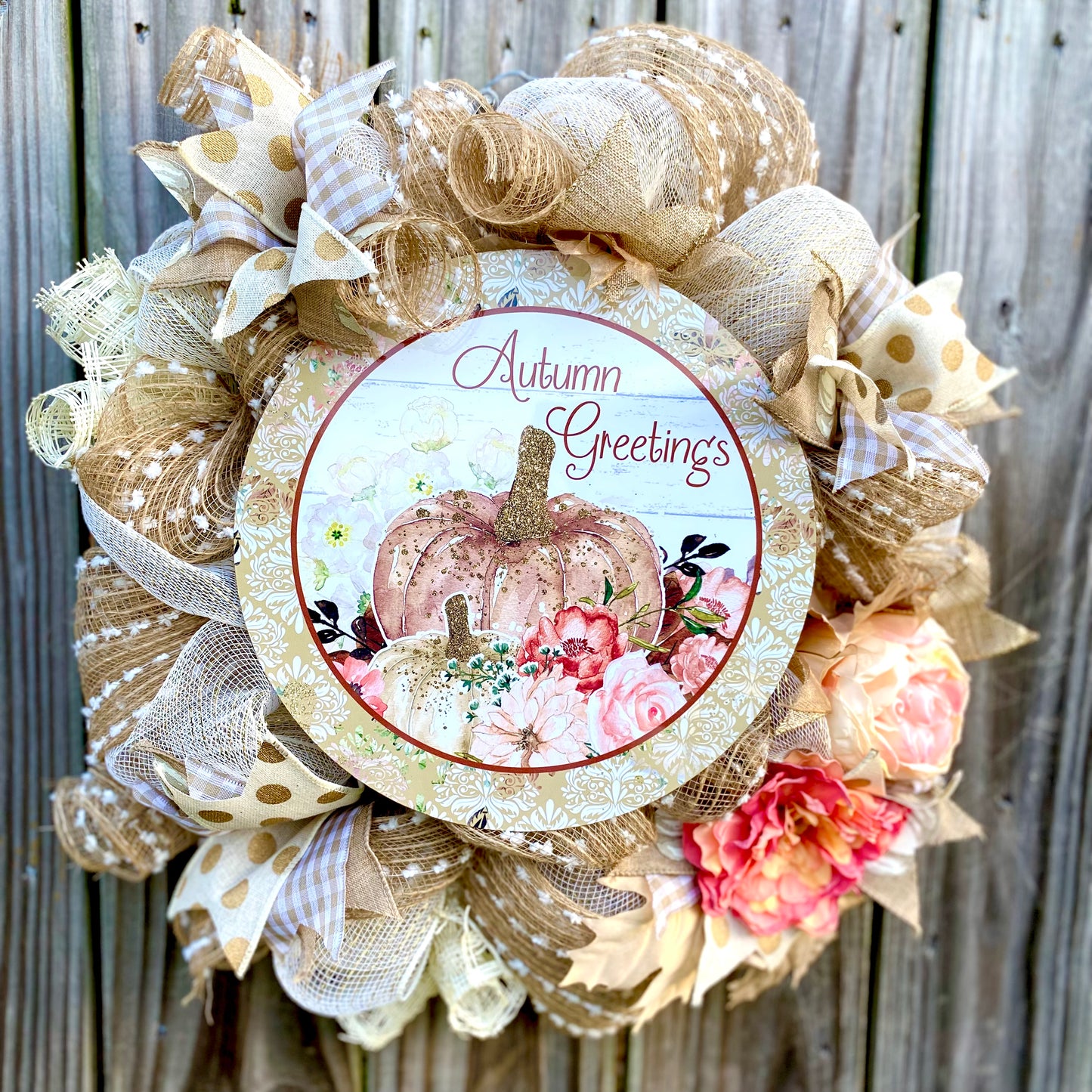 Autumn Blessings Wreath