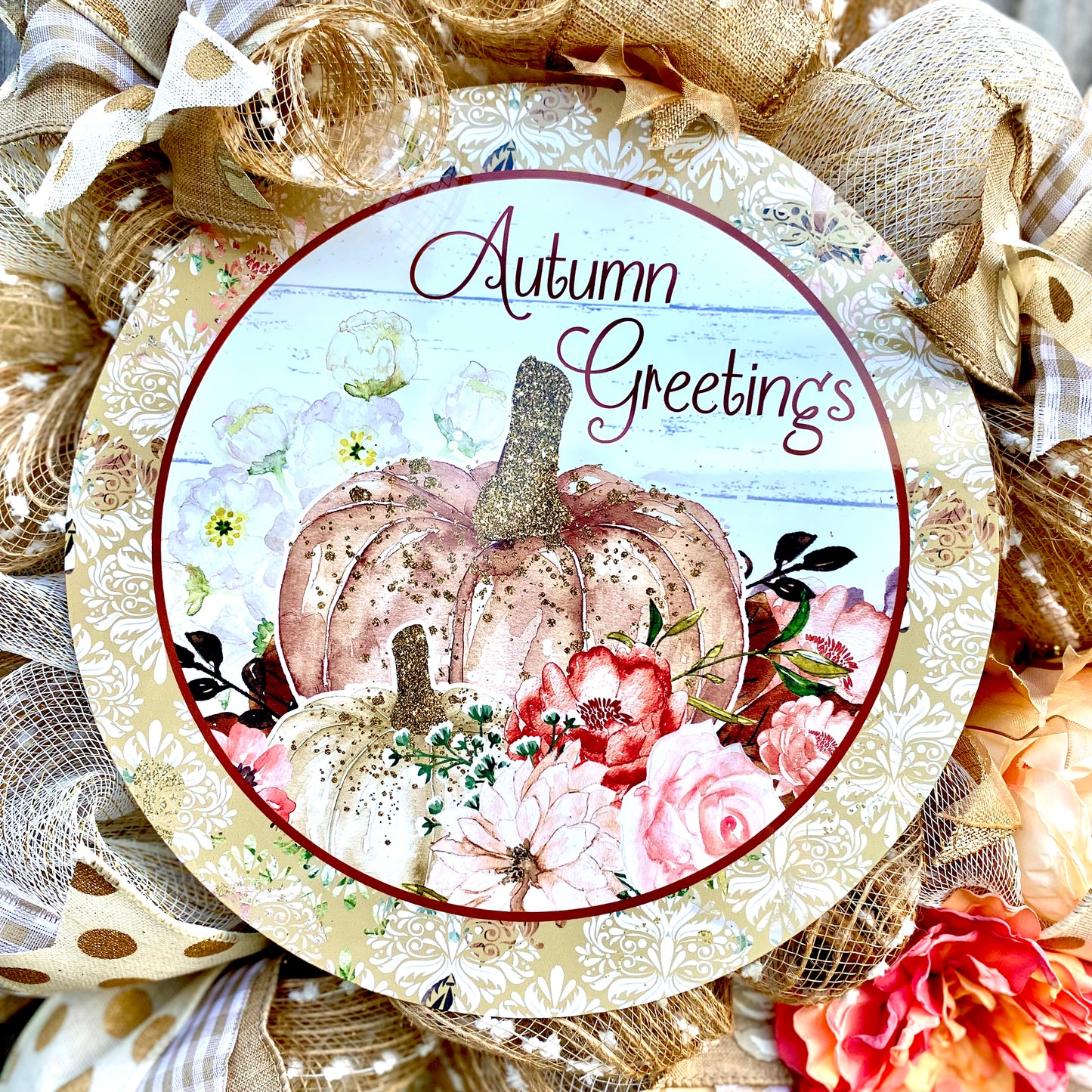 Autumn Blessings Wreath