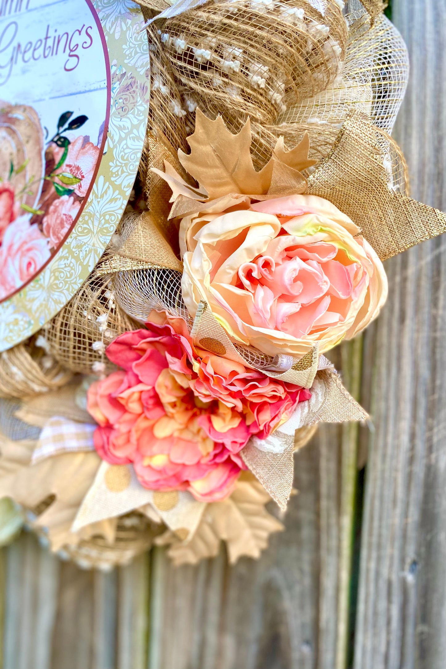 Autumn Blessings Wreath